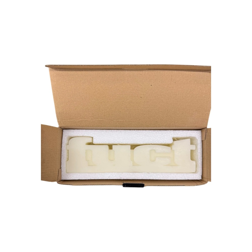 Fuct Scented Candle Unisex OS White Good Logo Box Streetwear Collectible